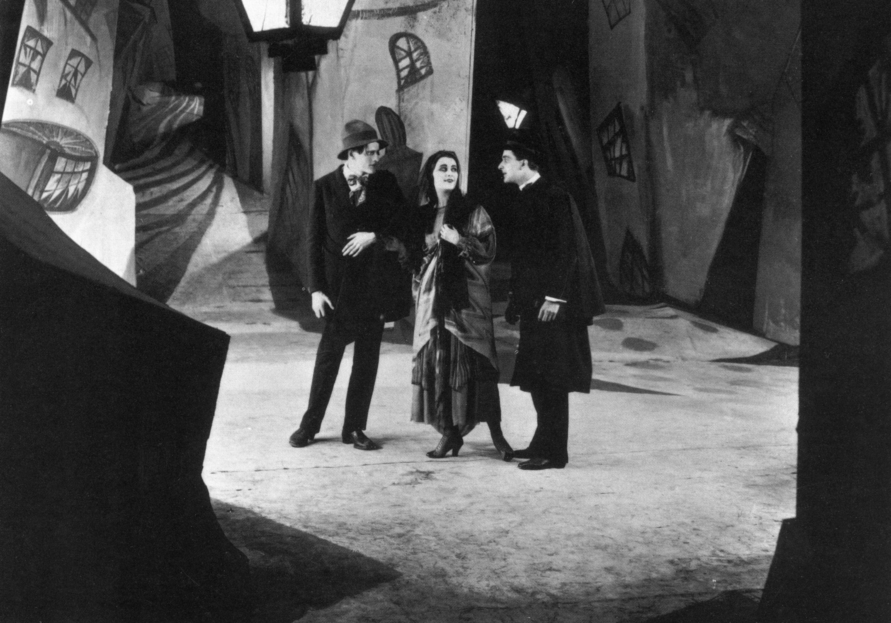Scene from The Cabinet of Dr. Caligari