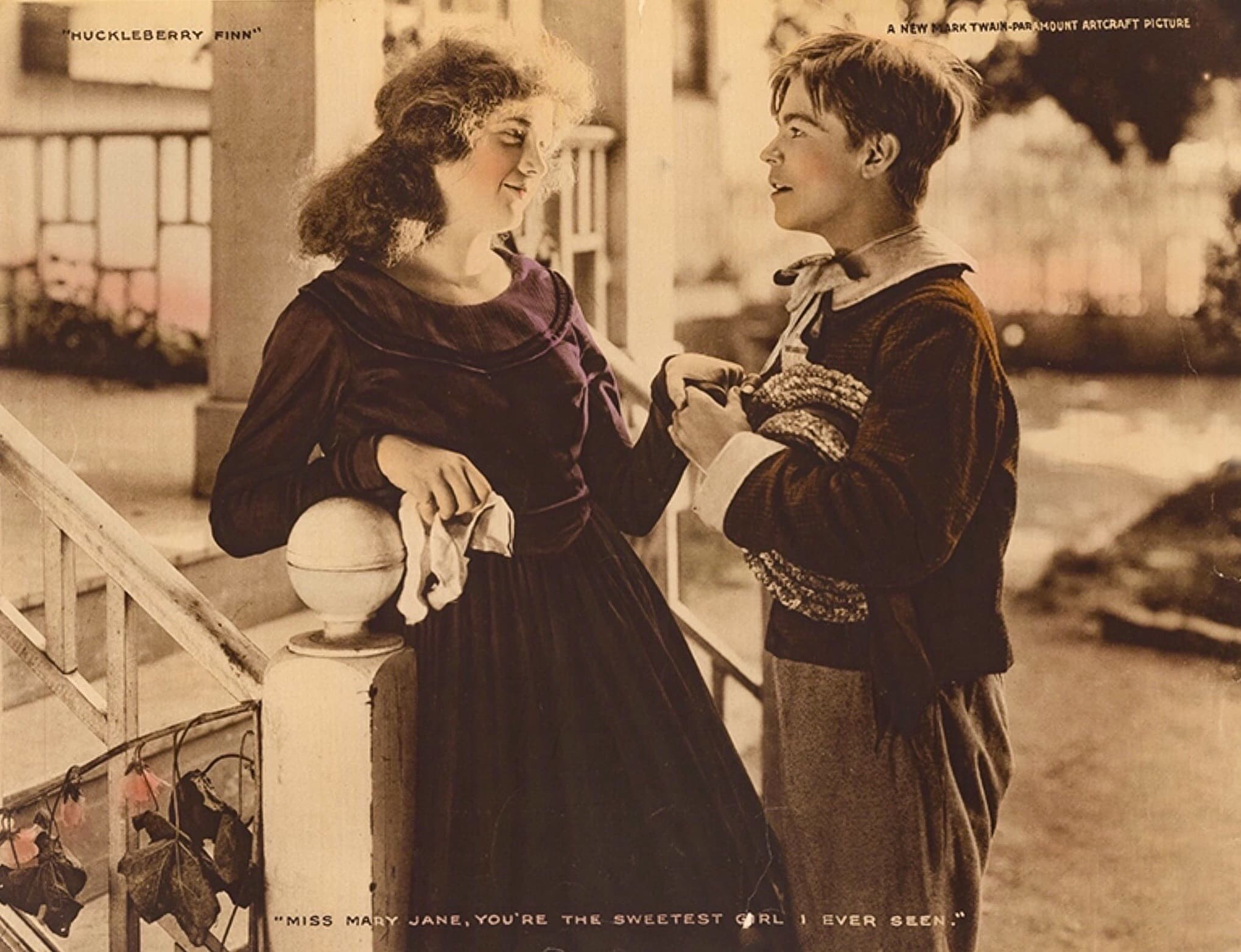 Scene from Huckleberry Finn