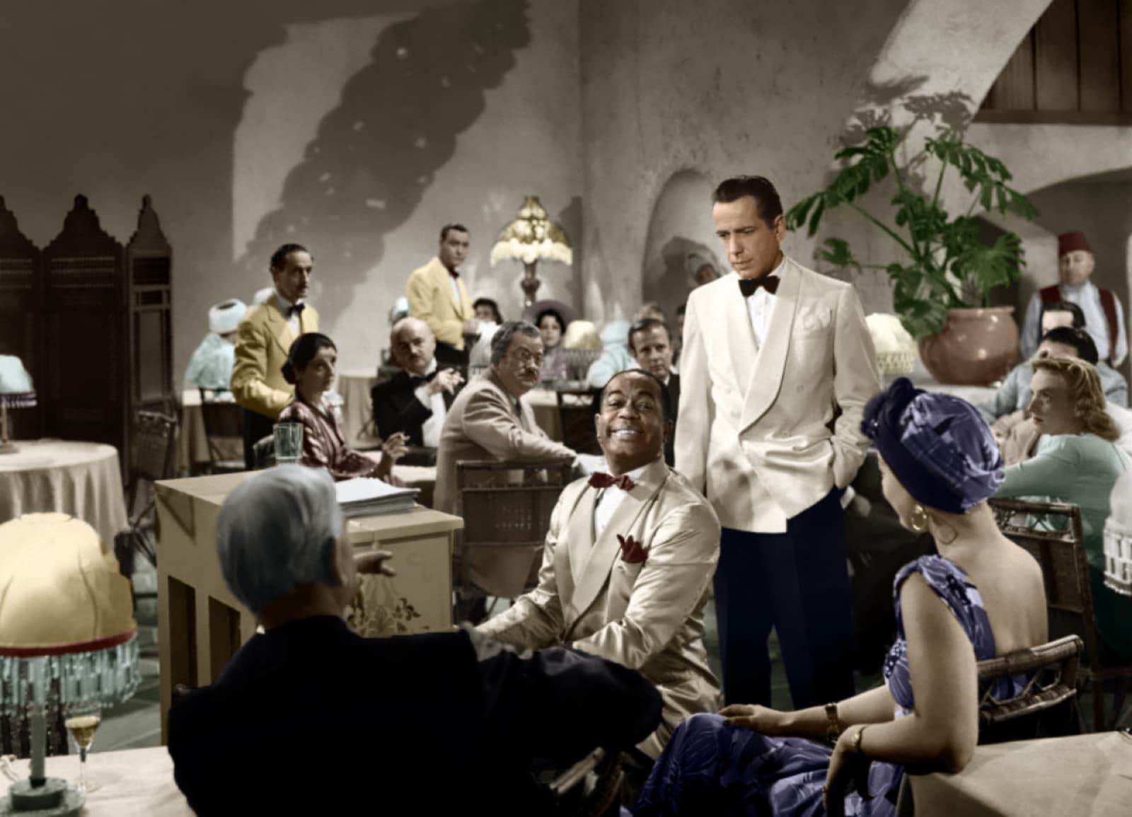 Scene from Casablanca