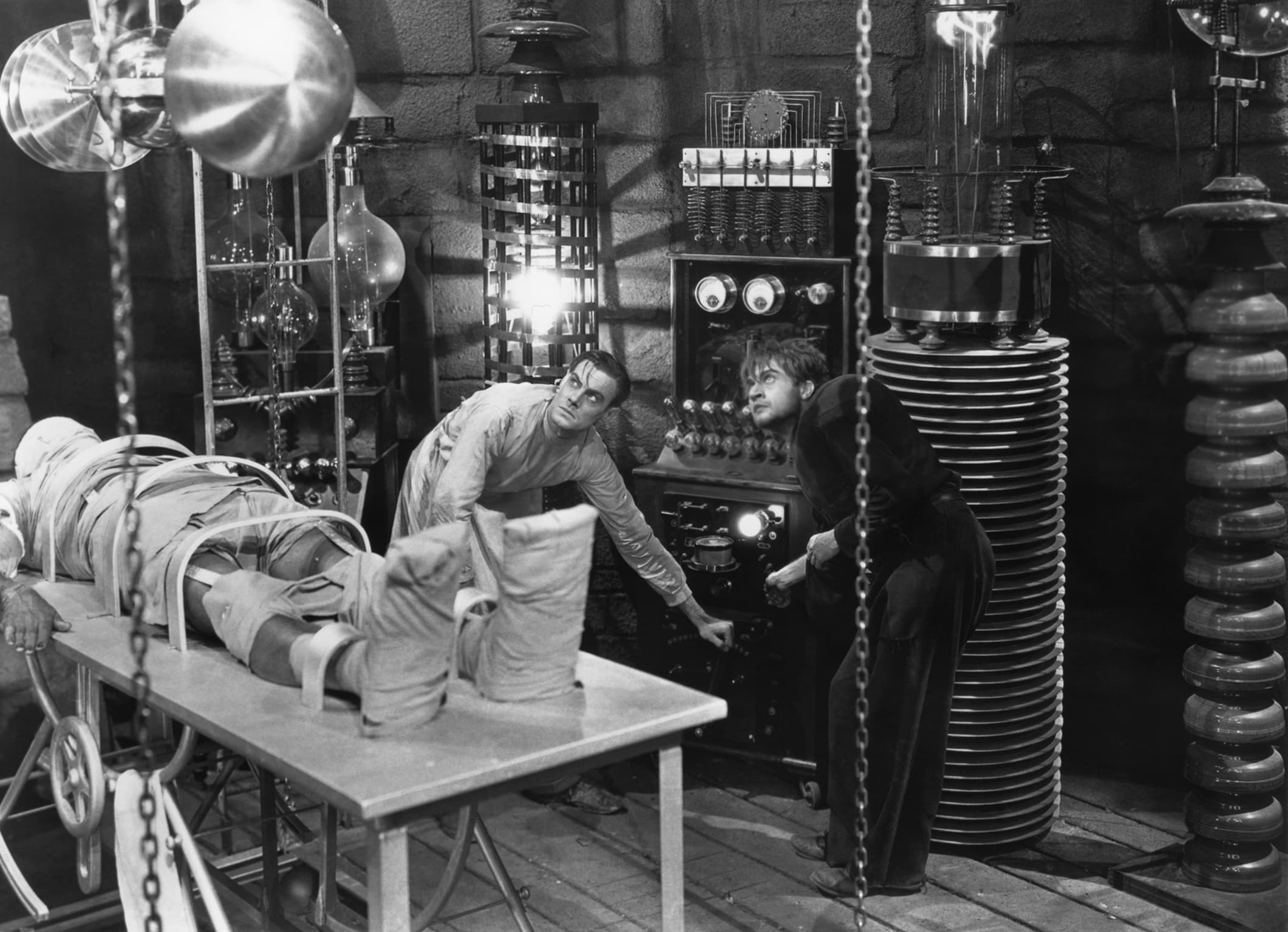 Scene from Frankenstein